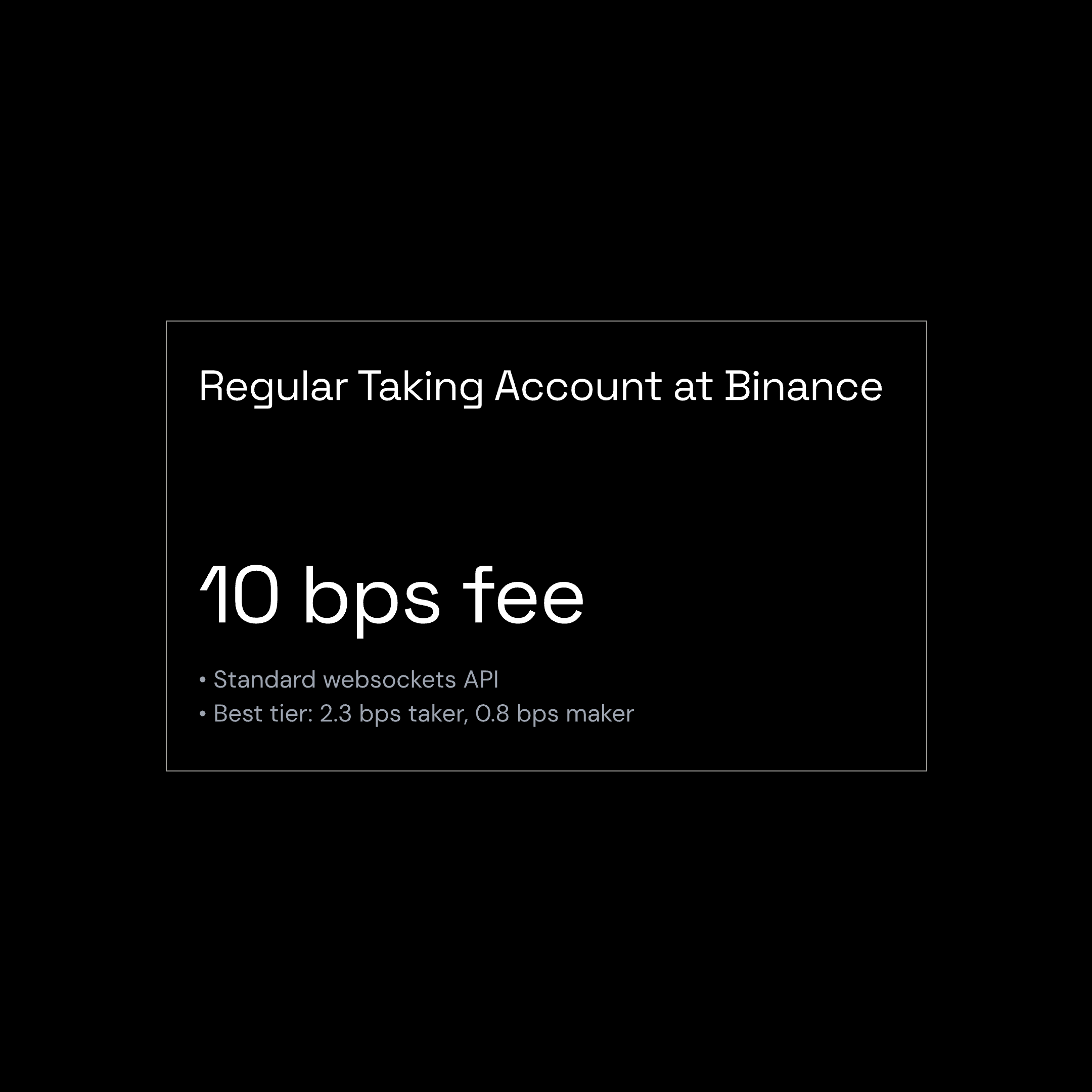 Account comparison between Binance and PAX